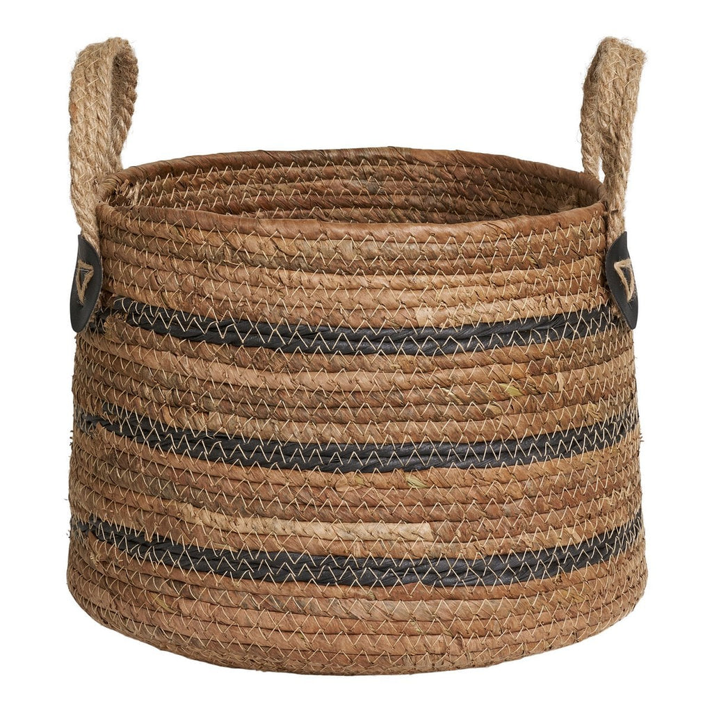 Paniers Erba en Feuille de Bananier Naturel - Lot de 2