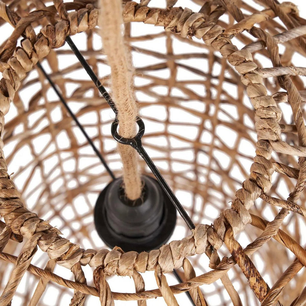 Suspension en feuille de bananier Kuso – Naturel – M | Bazar Bizar