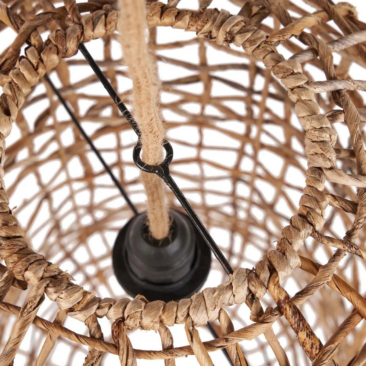 Suspension en feuille de bananier Kuso – Naturel – M | Bazar Bizar