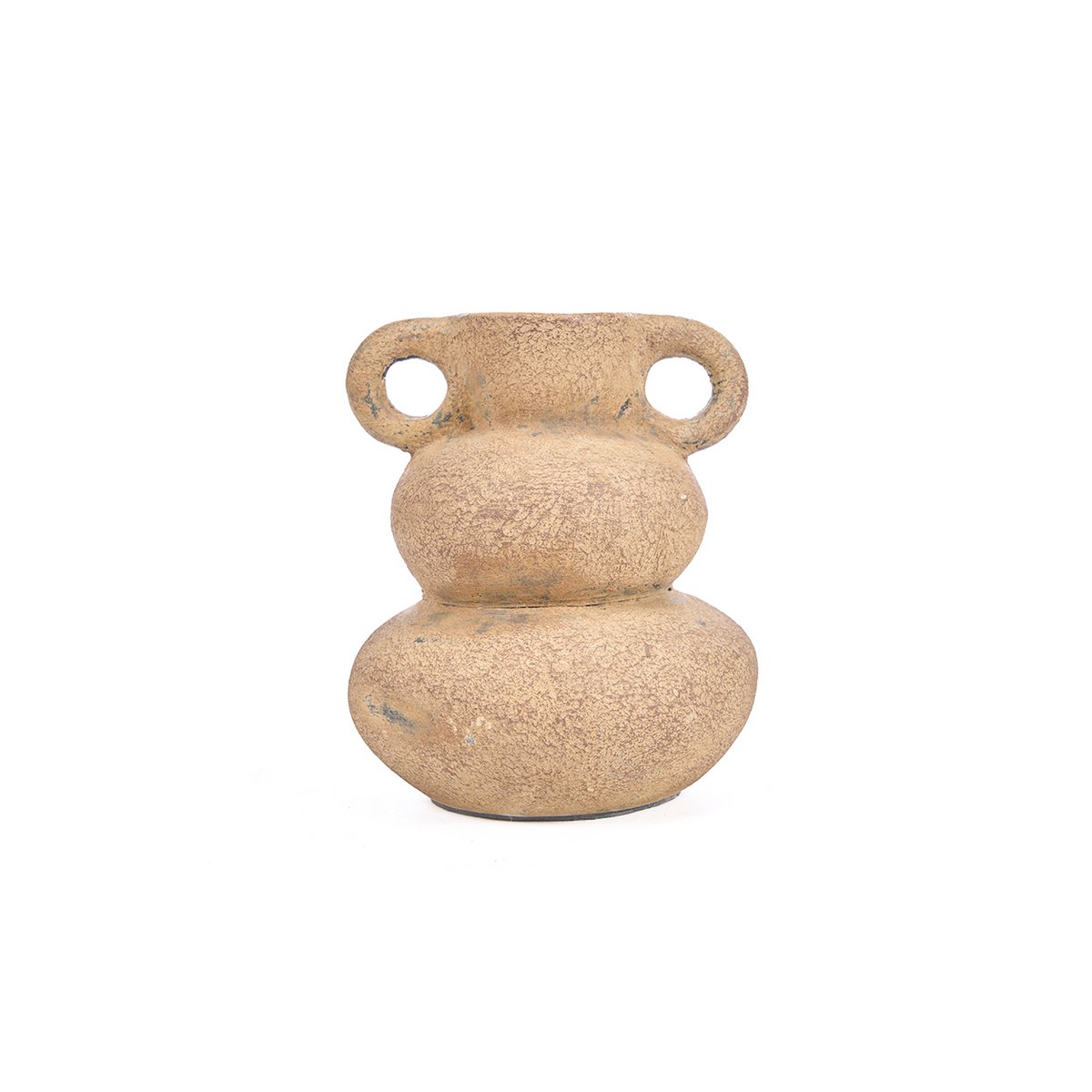 Vase Earthen Balance sable en terre cuite 18 cm