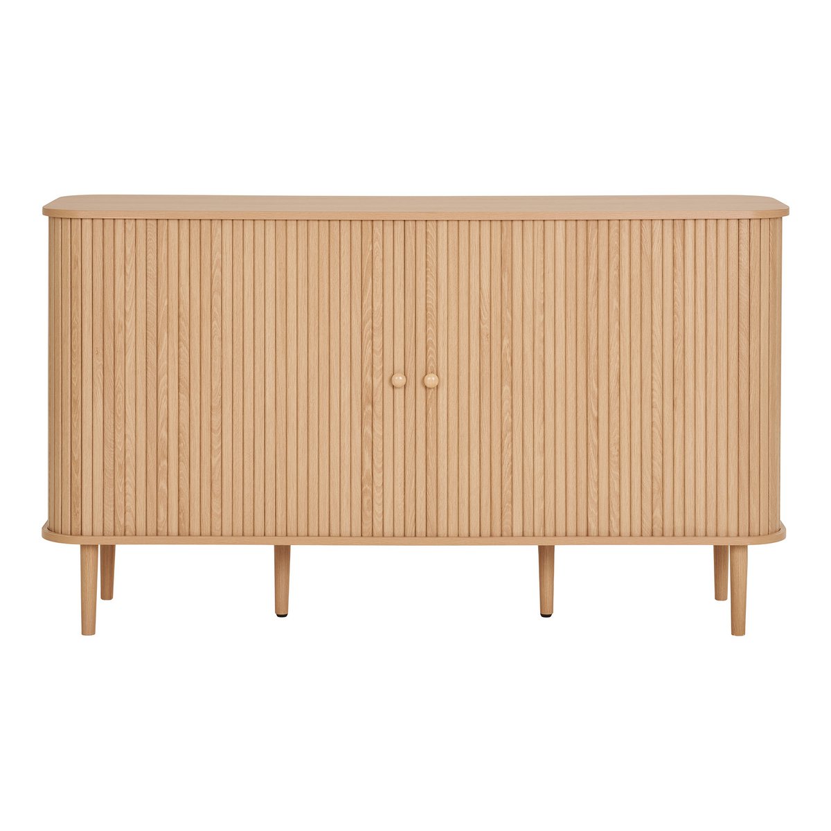 Buffet Nikko - MDF & Pin Naturel, 140x40x79 cm