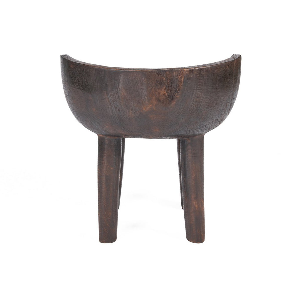 Chaise basse The Sit Happens – Noyer foncé | Bazar Bizar