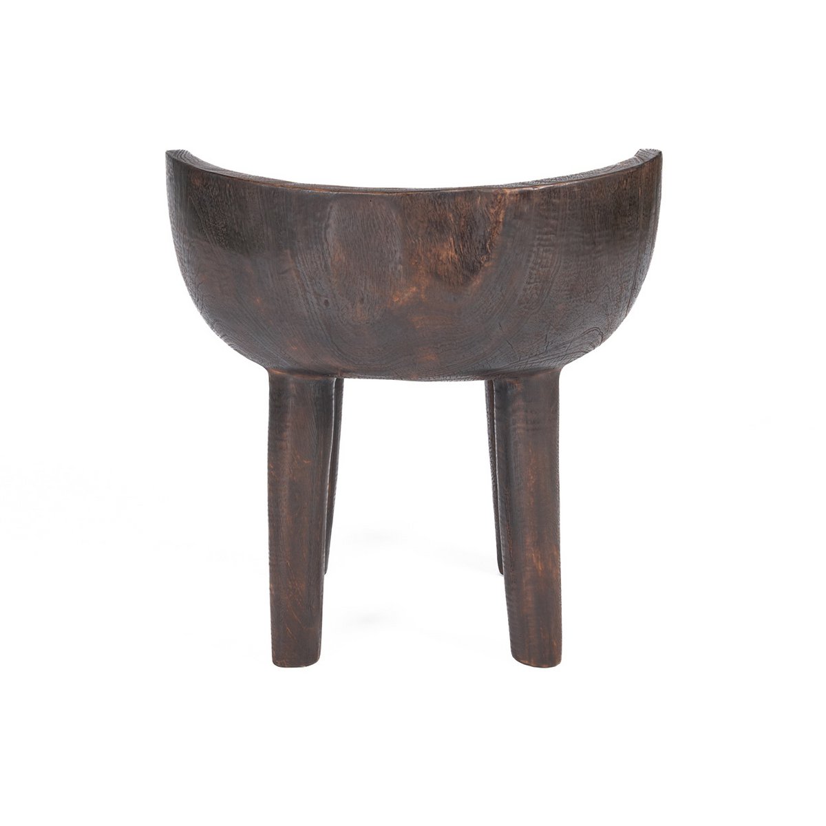 Chaise basse The Sit Happens – Noyer foncé | Bazar Bizar