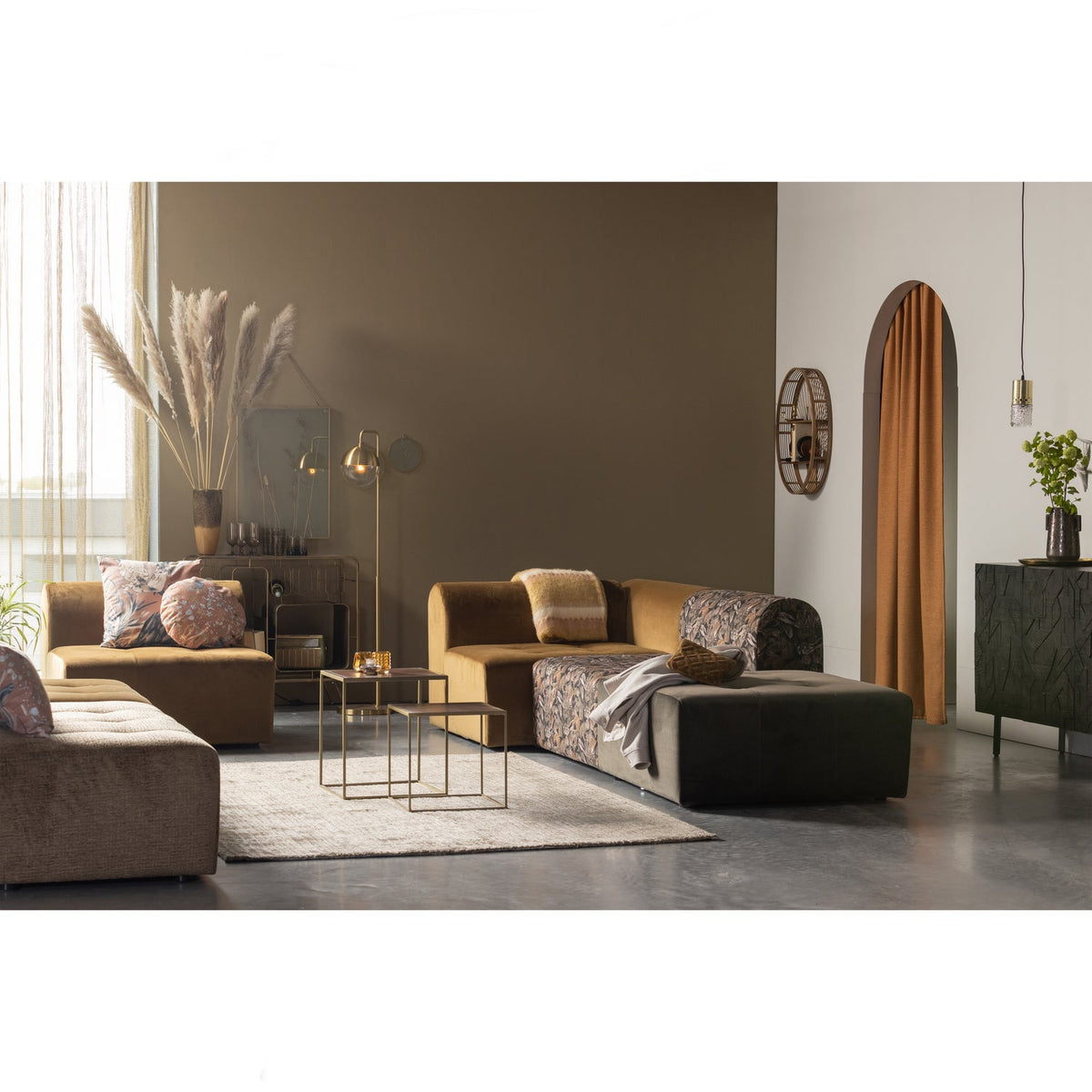 COUNTER COMMODE EN BOIS NOIR