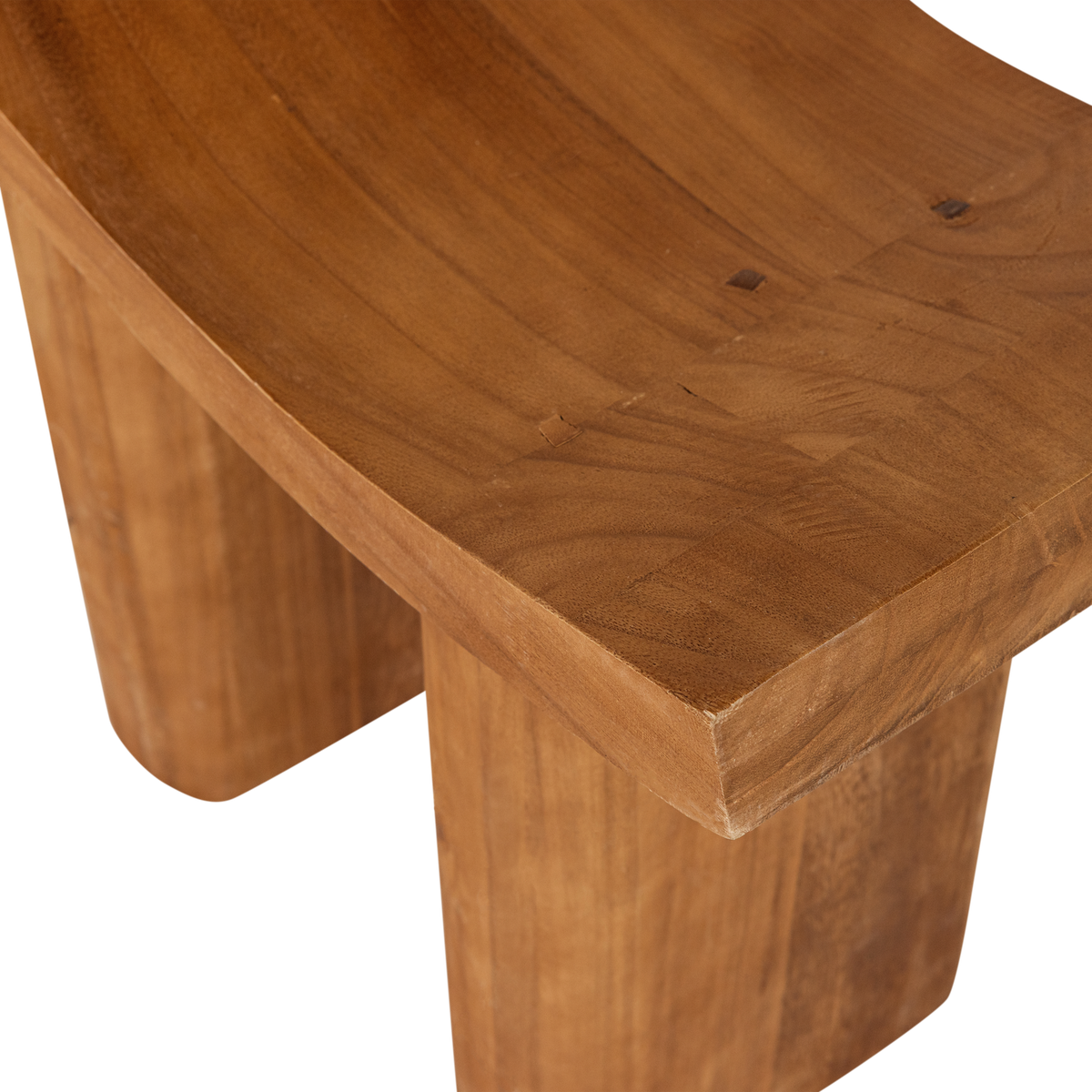 JAPAN TABOURET BOIS PAULOWNIA NATUREL