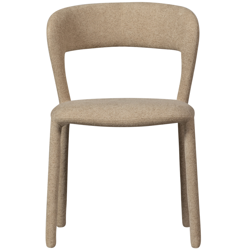 NOBLE CHAISE DE SALLE A MANGER SABLE