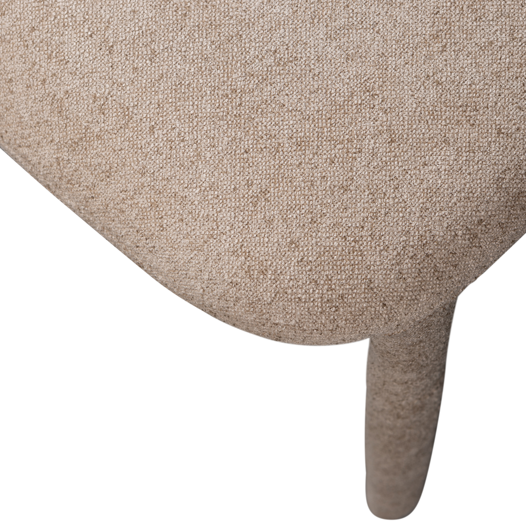 NOBLE CHAISE DE SALLE A MANGER SABLE