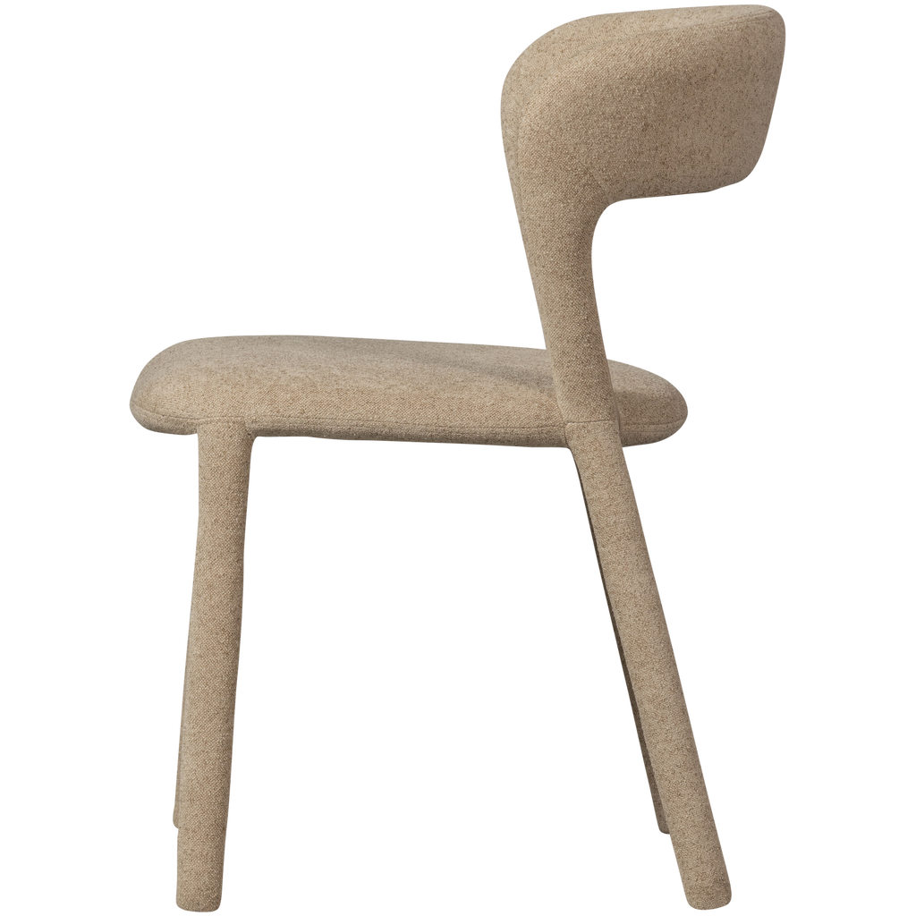 NOBLE CHAISE DE SALLE A MANGER SABLE