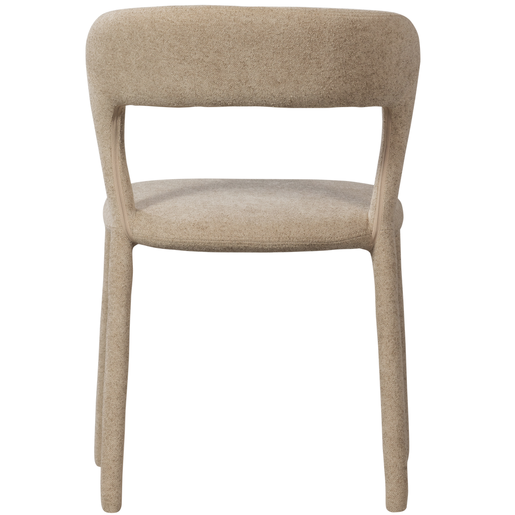 NOBLE CHAISE DE SALLE A MANGER SABLE