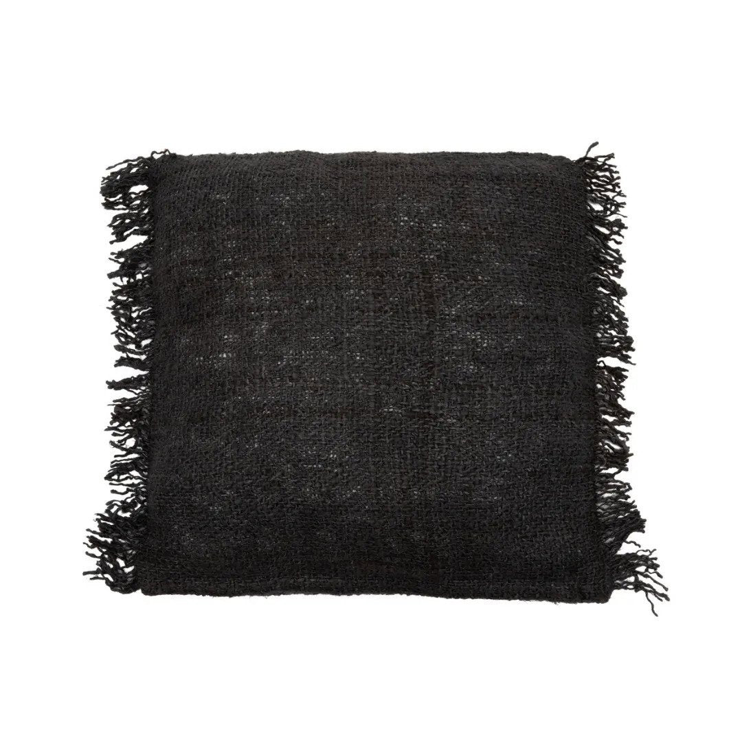 Housse de coussin Oh My Gee – Noir Marine – 60×60cm | Bazar Bizar