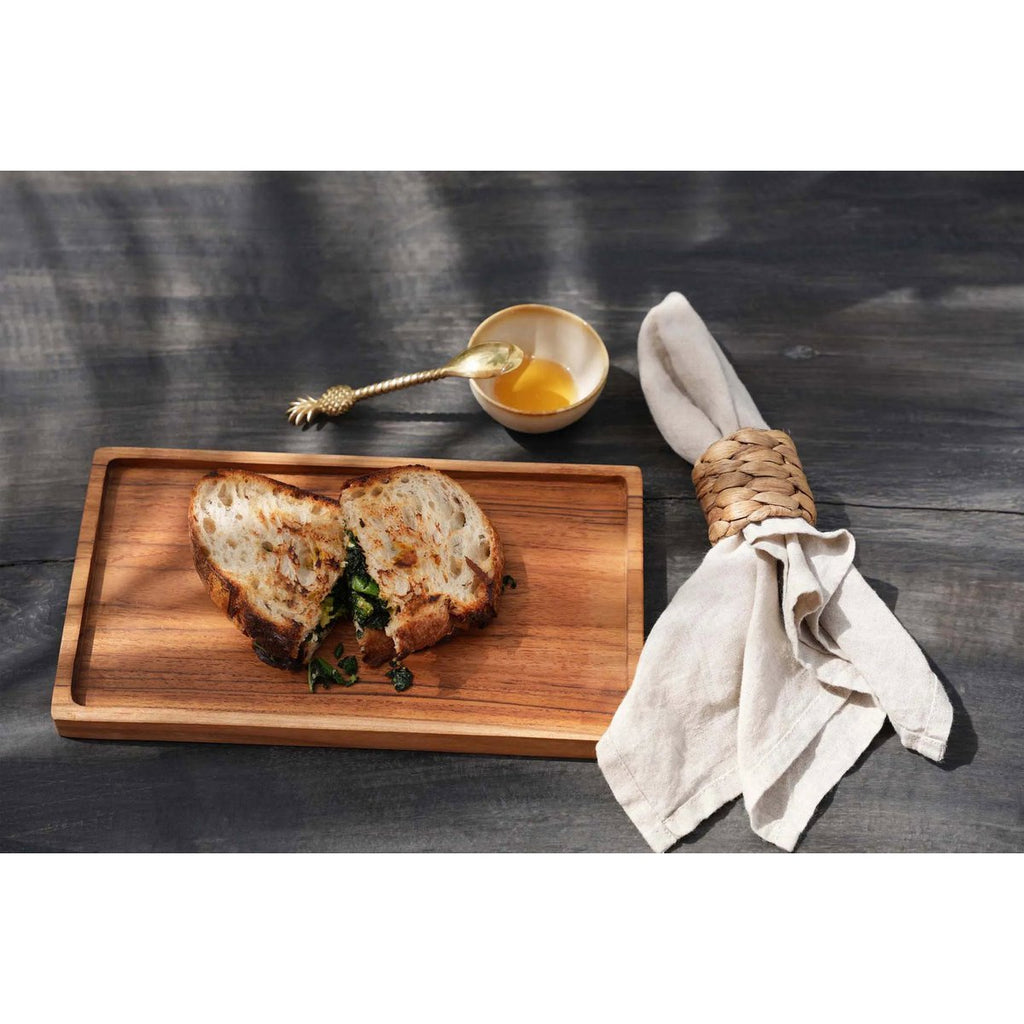 Bol à sauce en grès Cascais – Blanc Bord Ambré – S | Bazar Bizar