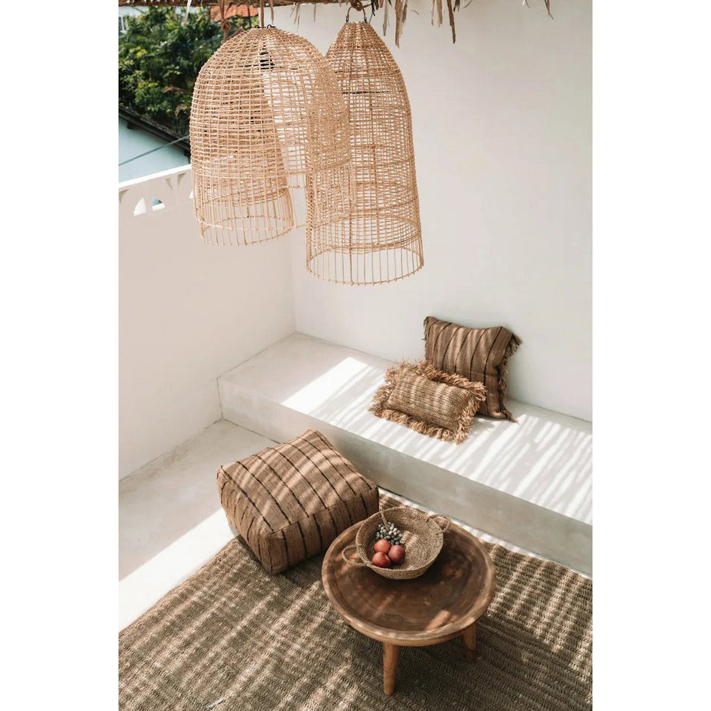 Suspension en rotin Elba – Naturel – L | Bazar Bizar