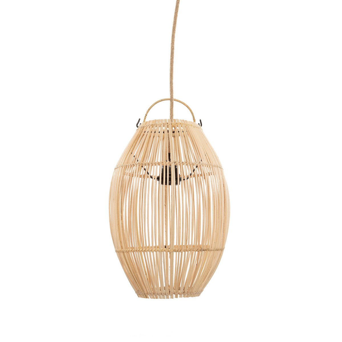 Suspension en rotin Zuri – Naturel – S | Bazar Bizar