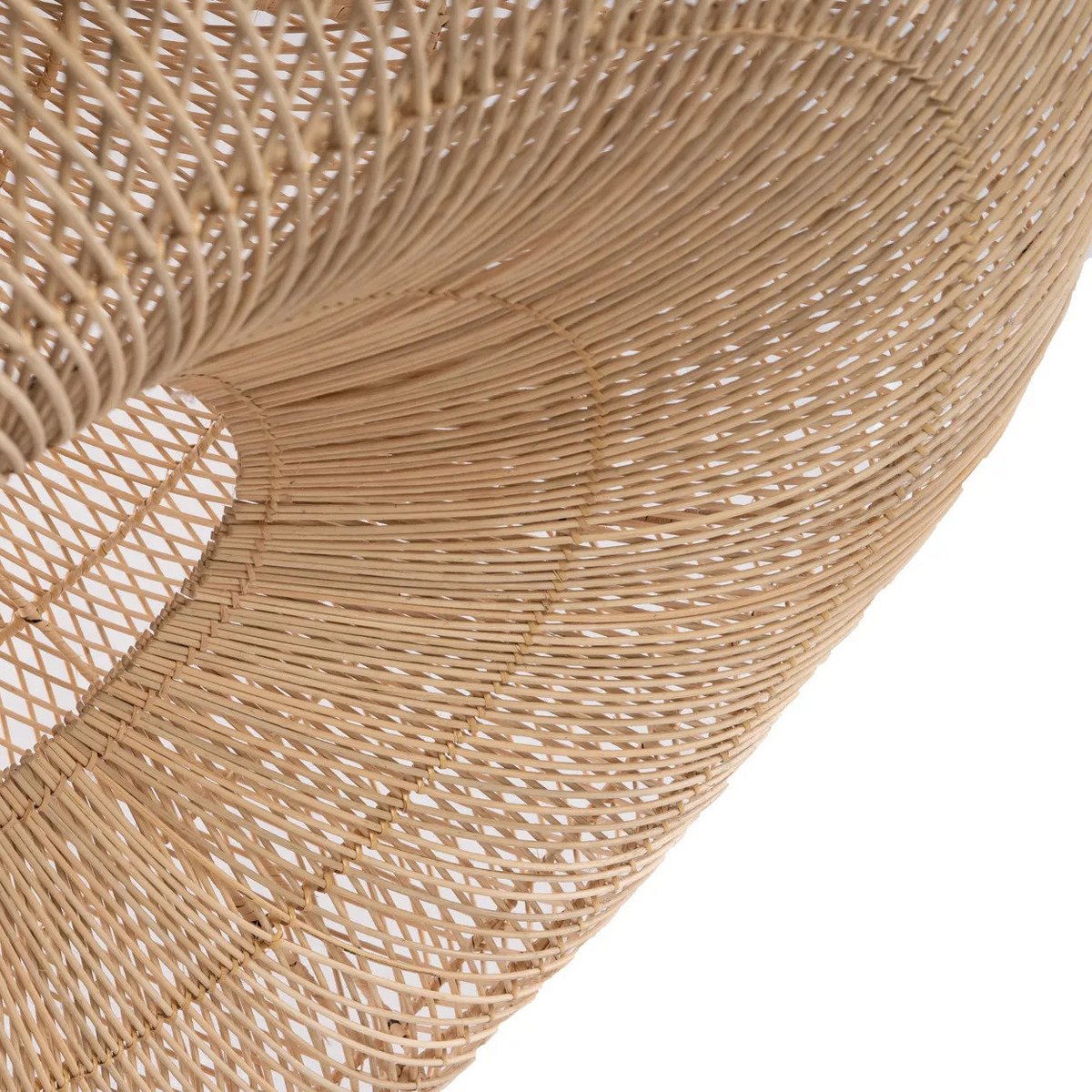 Abat-jour en rotin The Shala – Naturel – Taille L | Bazar Bizar