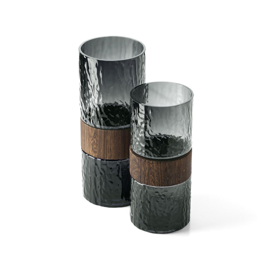 Vase The Wood You Be Mine - Gris Foncé - M