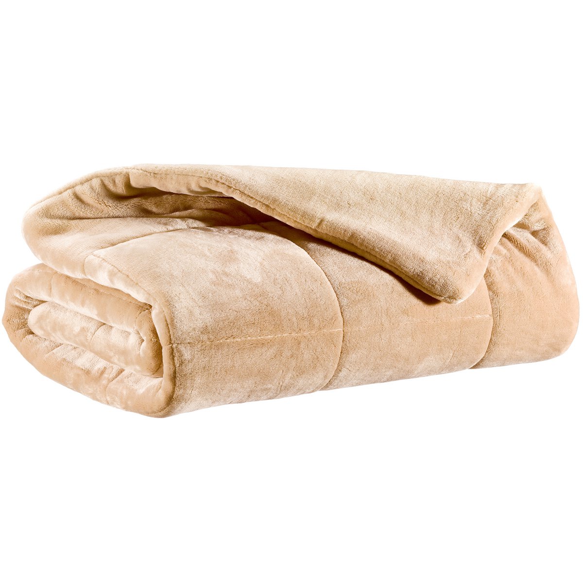 Jeté de lit Betender Muscade en microfibre 225 × 260 cm