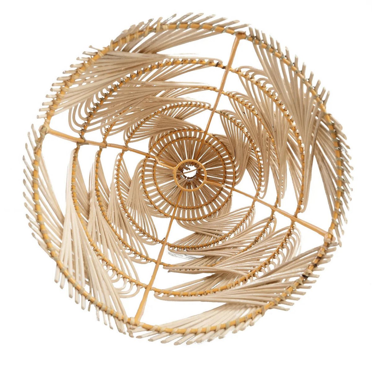 Suspension en rotin Garaffa – Naturel – L | Bazar Bizar