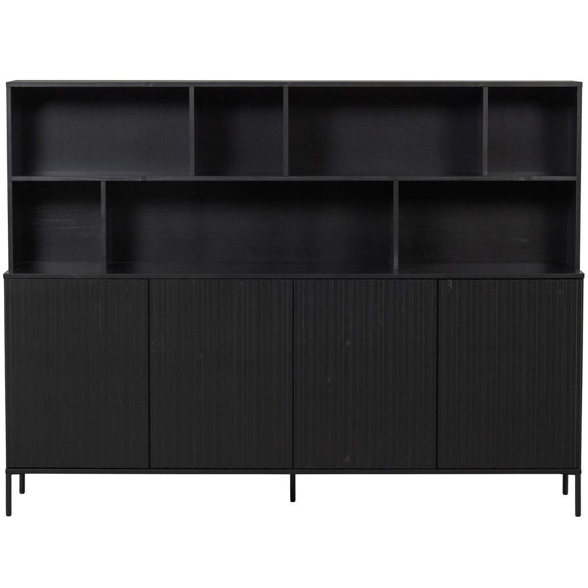 New Gravure – Armoire murale en pin noir