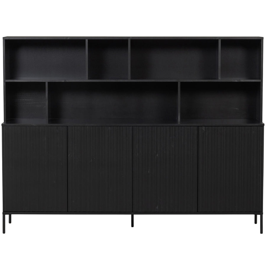 New Gravure – Armoire murale en pin noir
