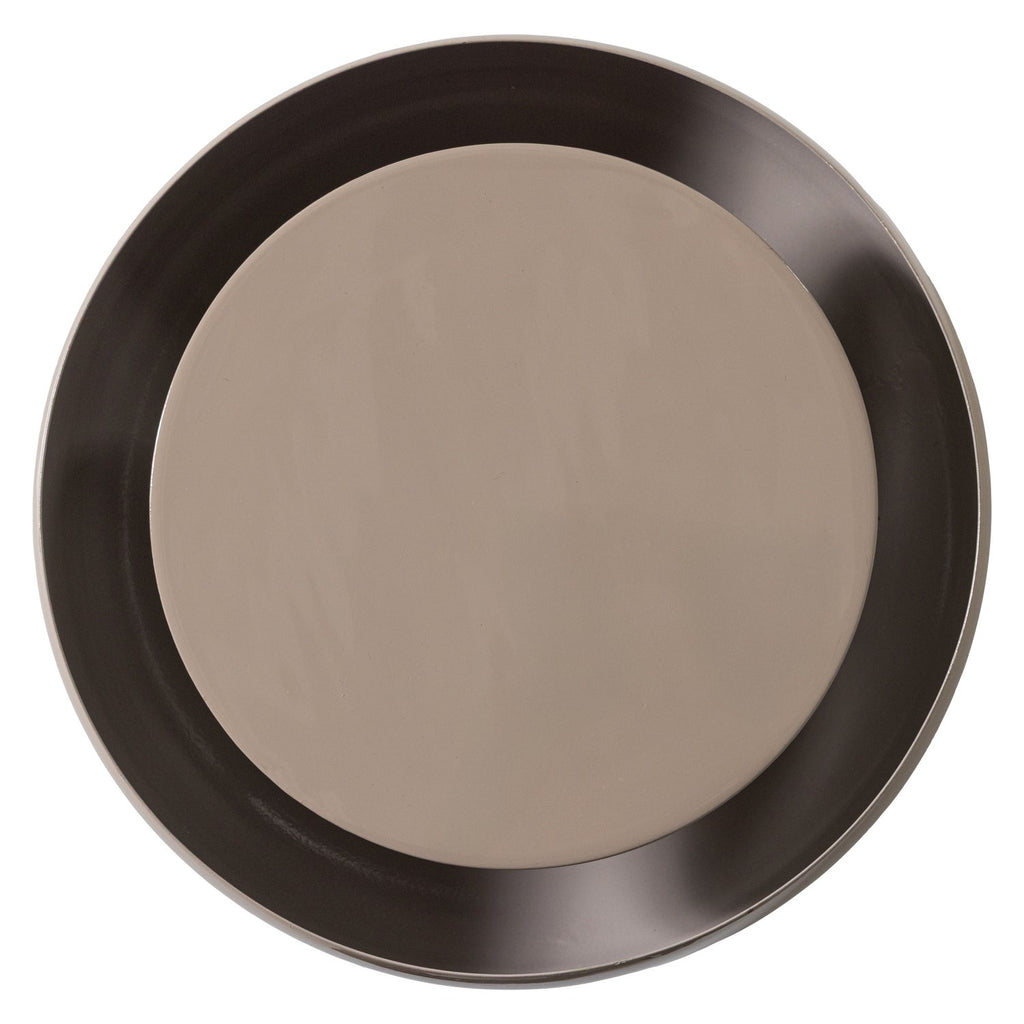 Gloomy – Applique murale ronde métal sable
