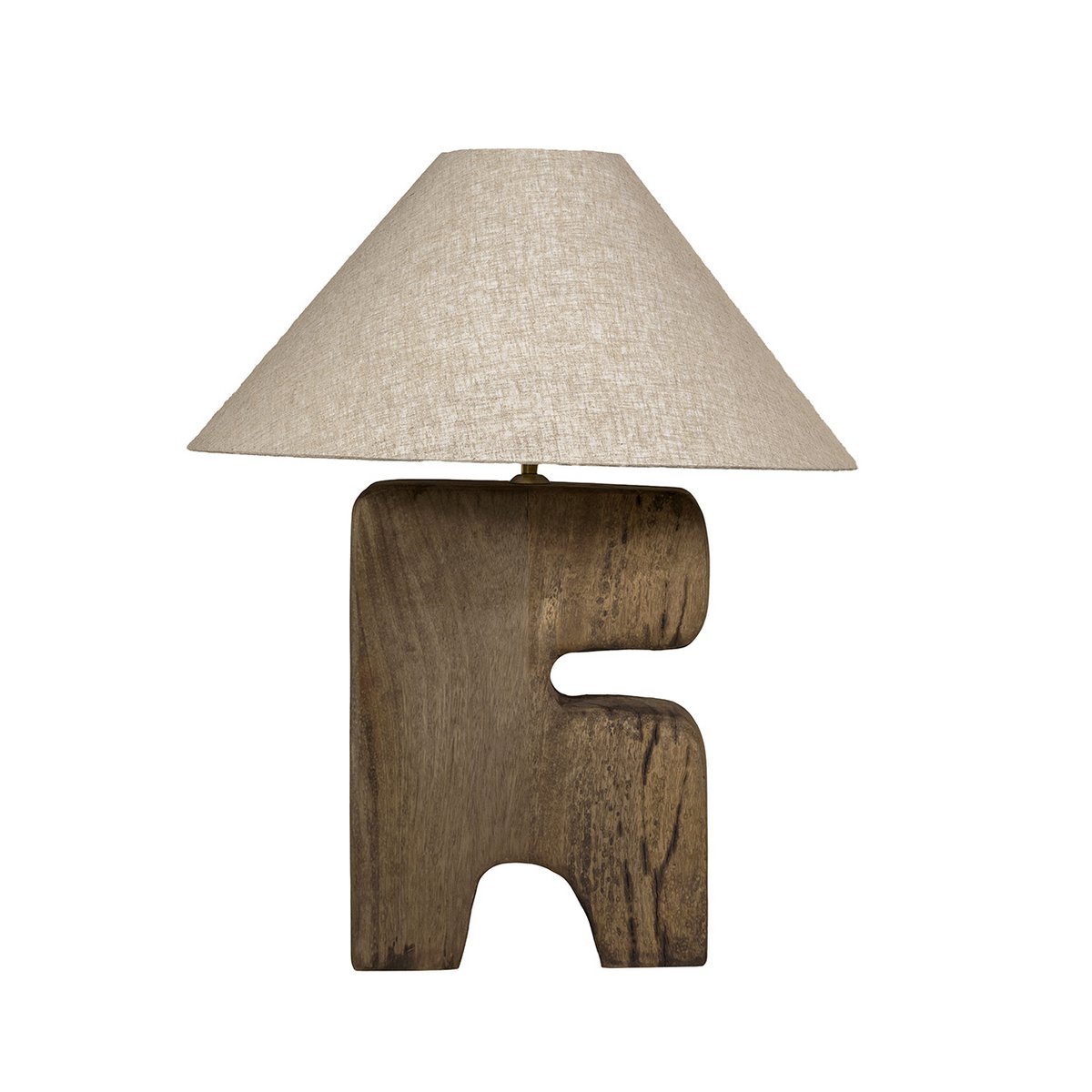 Lampe à poser L’Objet 65 cm marron