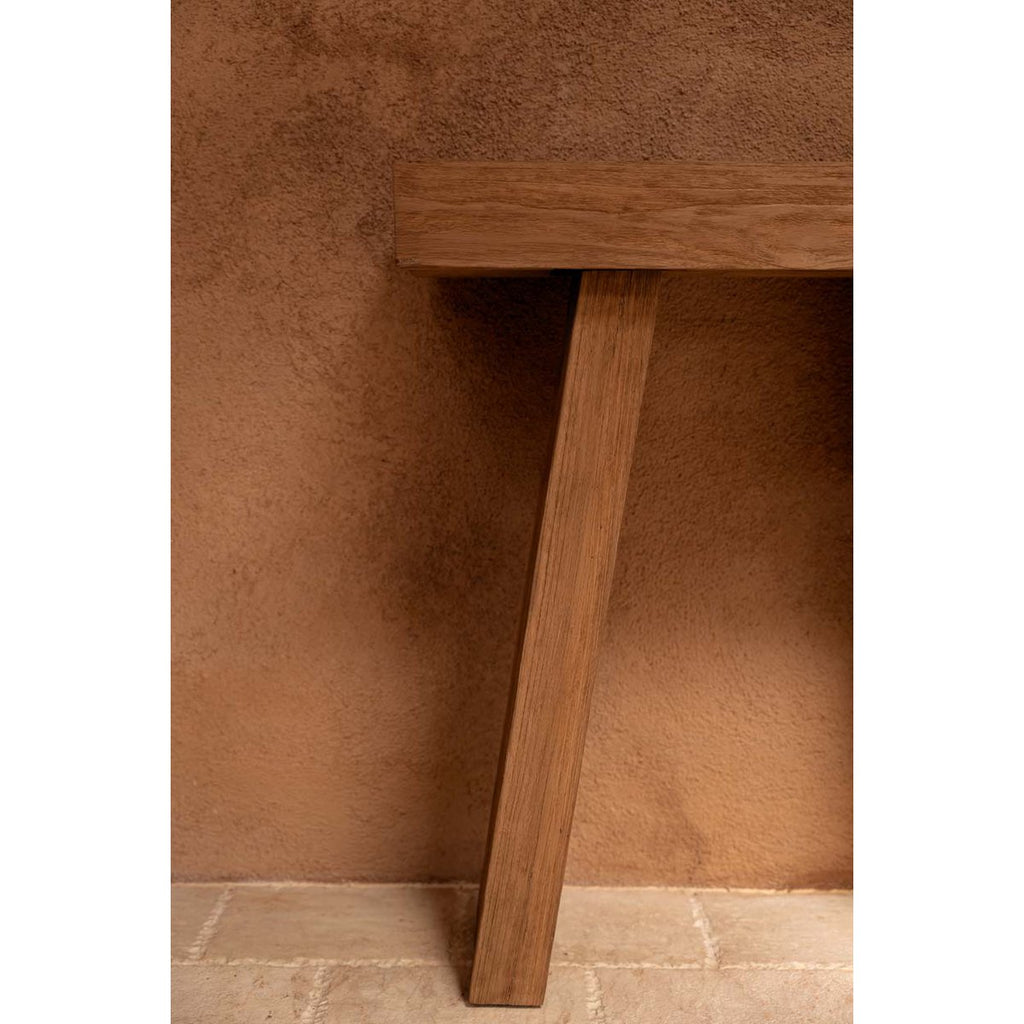 Console en teck massif Stance – Naturel | Bazar Bizar