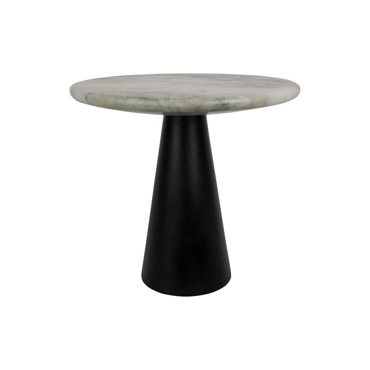 Table d'Appoint Force Marbre Vert et Manguier