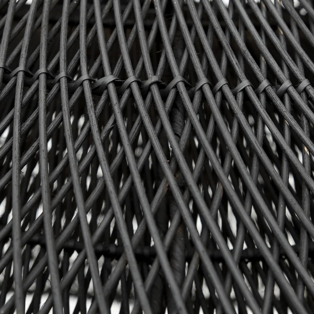 Suspension en rotin The Cloud – Noir – XXL | Bazar Bizar