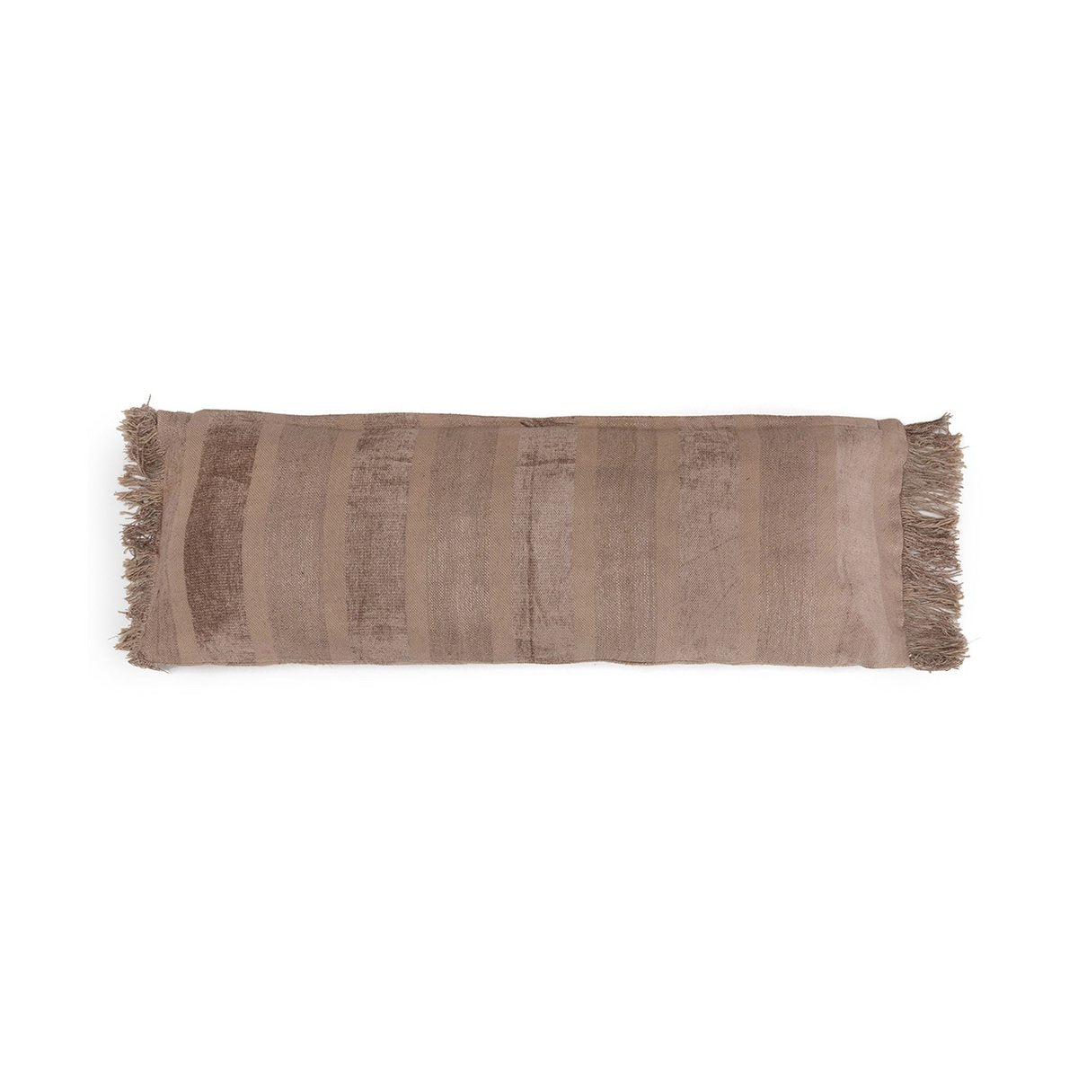 Housse de coussin longue Oh My Gee – Velours Béton – 35×100cm | Bazar Bizar