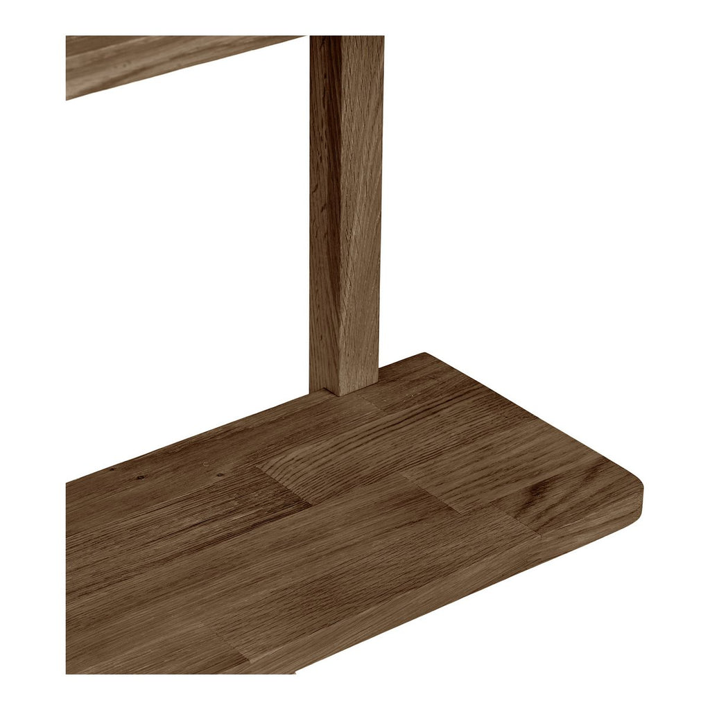 Étagère murale Townsville chêne marron foncé – 50 × 20 × 75 cm