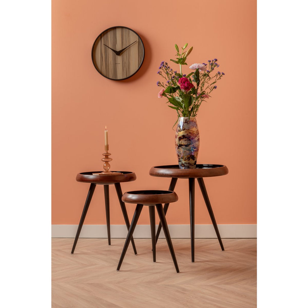 Ensemble de table trépied avec pieds en métal