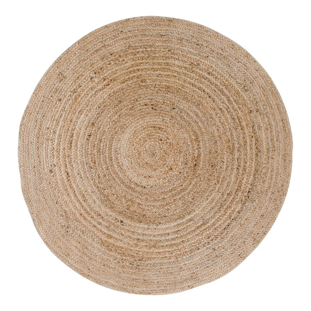 Tapis Bombay - Naturel, Jute, Ø180cm