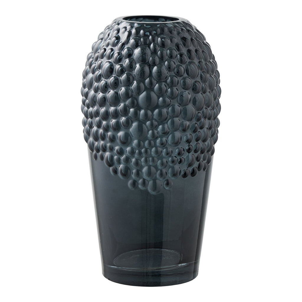 Vase en verre – Gris foncé