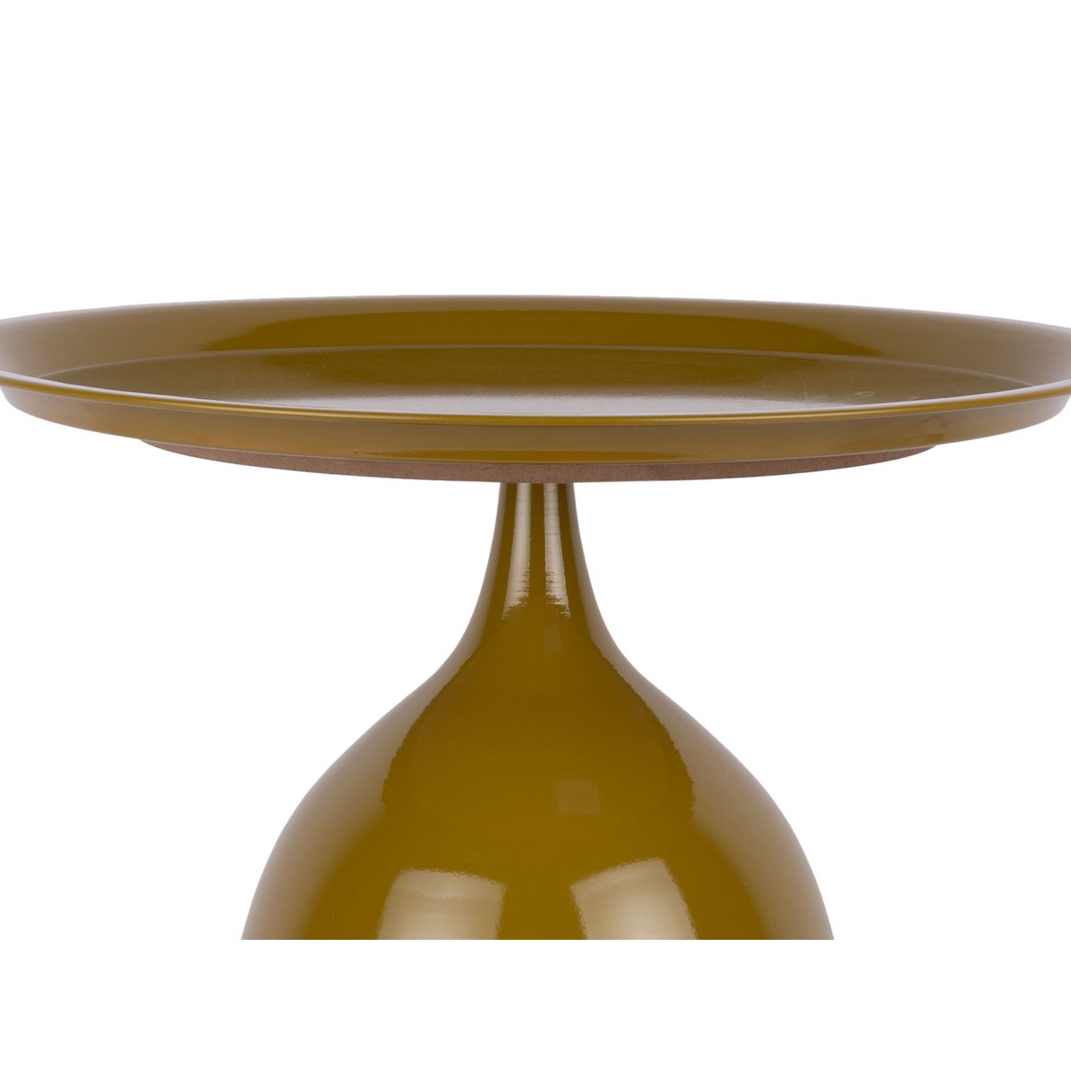 Table d'Appoint Paris Bronze Jaune