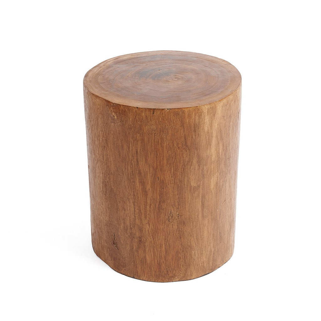 Tabouret en bois de munggour The Tribe – Naturel | Bazar Bizar