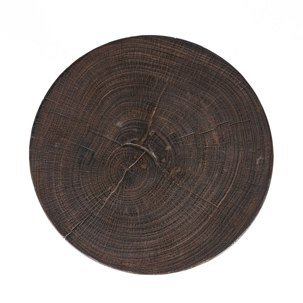 Table d’appoint trépied Java – Noyer foncé | Bazar Bizar