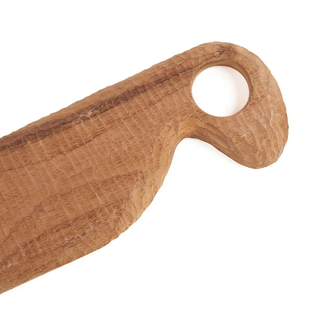 Planche à pain en bois de teck – Naturel – 45cm | Bazar Bizar