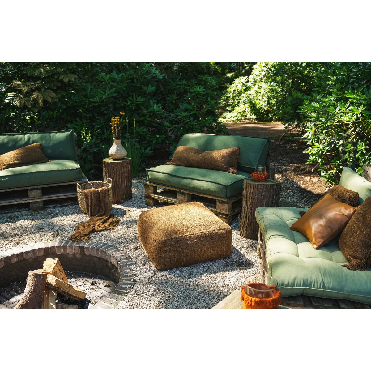 Housse de coussin traversin en coton Oh My Gee – Marron – 35×100cm | Bazar Bizar