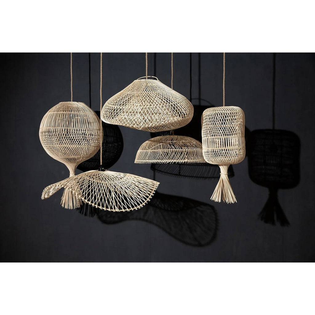Suspension en rotin The Cloud – Naturel – M | Bazar Bizar