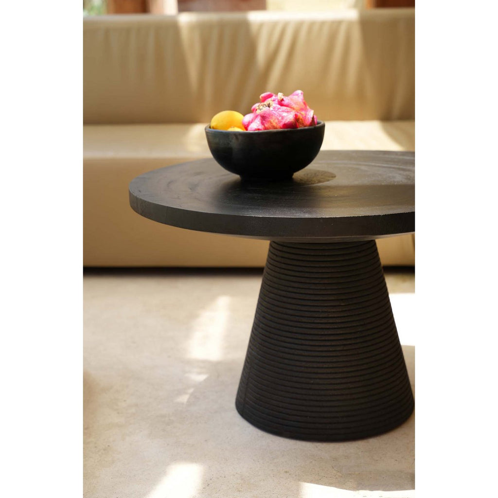 Bol en terre cuite brûlée – Noir – L | Bazar Bizar