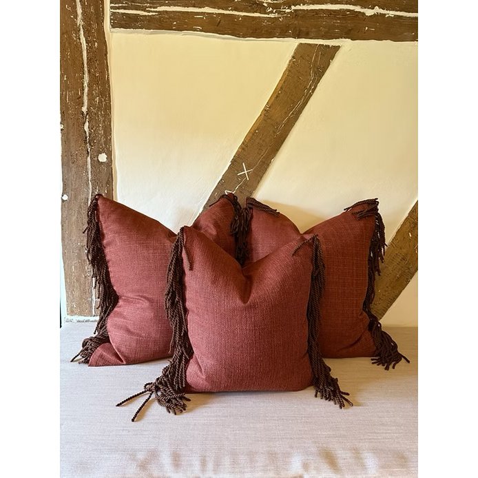 Coussin décoratif fait main Cassy 50x50