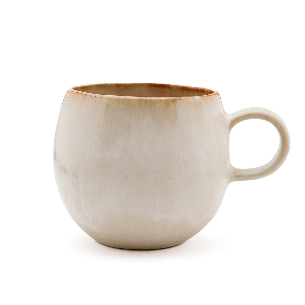 Mug en grès Cascais – Bleu Glaçage Artisanal – L | Bazar Bizar