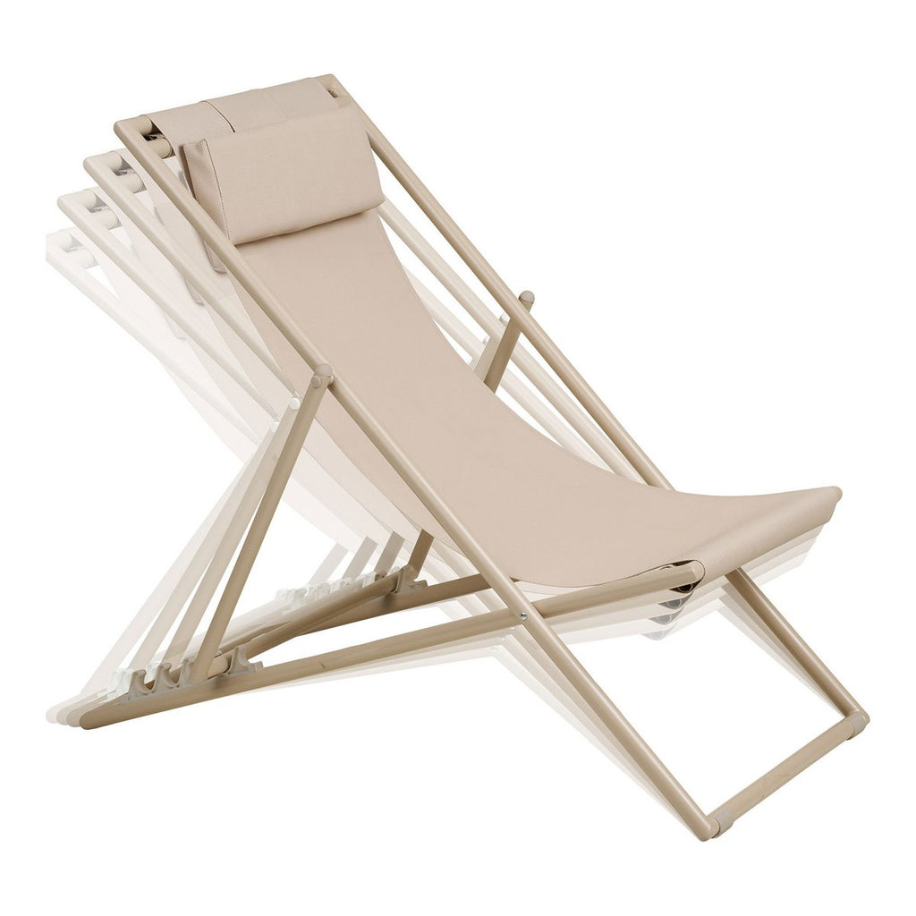 Chaise de plage Curtis – Taupe