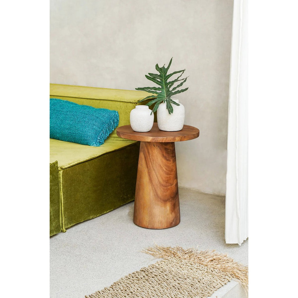 Vase en terre cuite Peaky – Blanc – L