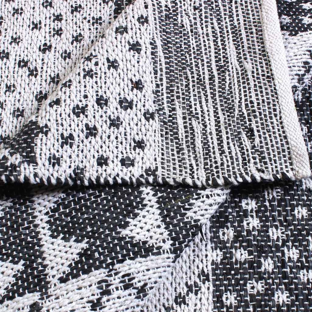 Tapis Zambèze Ivoire/charbon 160 x 230