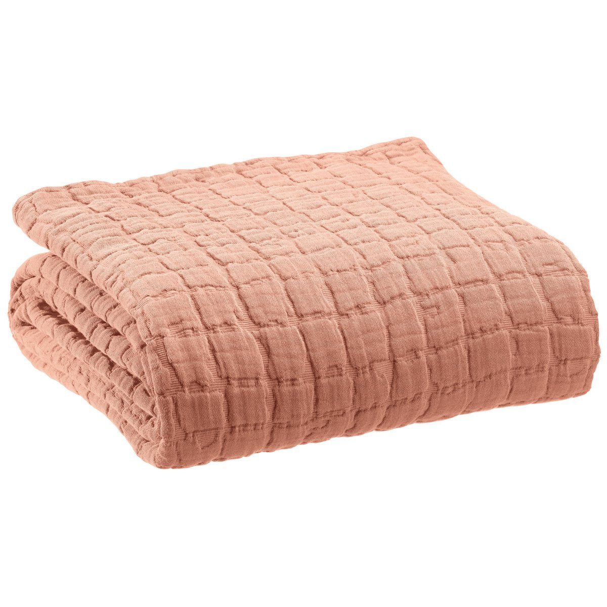 Couvre-lit stonewash Swami Argile 240 x 260
