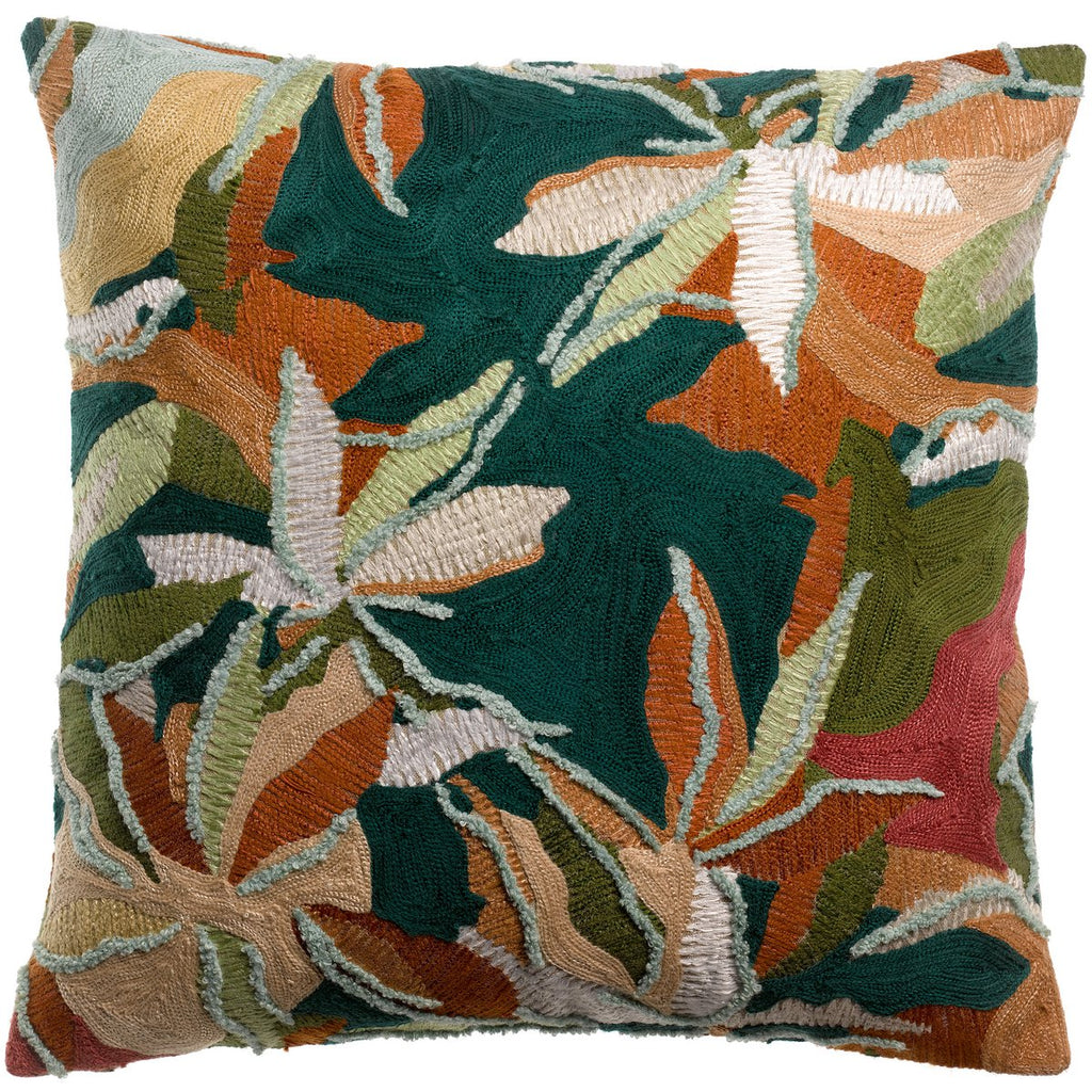 Alina - Pétrole - Coussin 45 x 45 cm