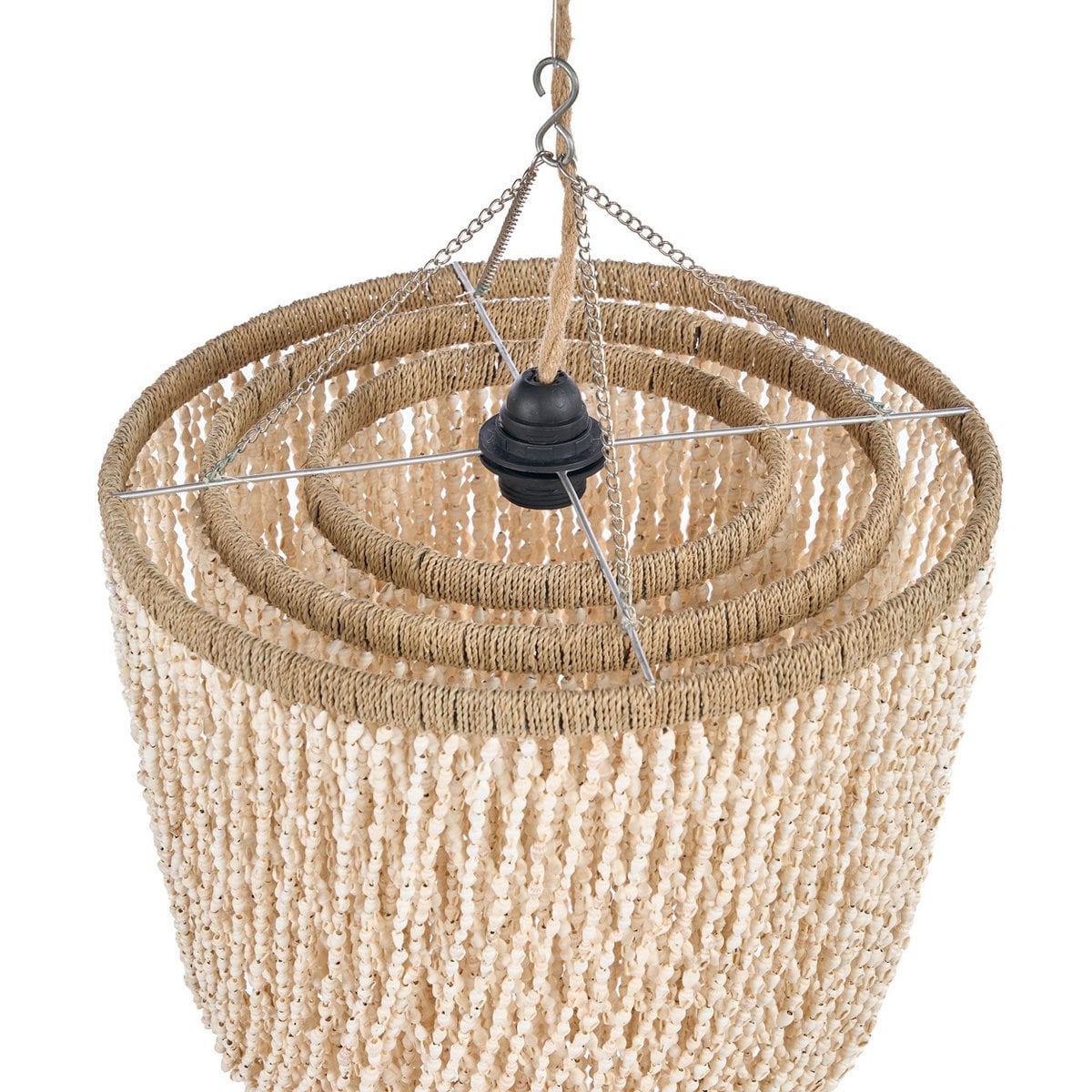 Lustre Coquille Lagon - Naturel - M
