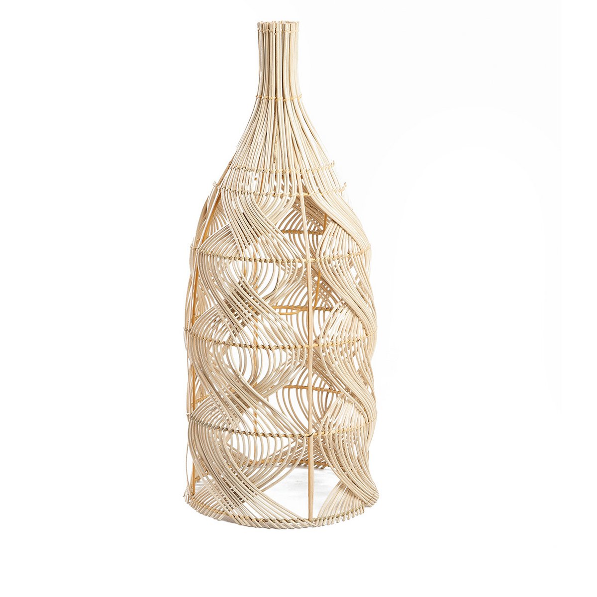 Suspension en rotin Garaffa – Naturel – L | Bazar Bizar