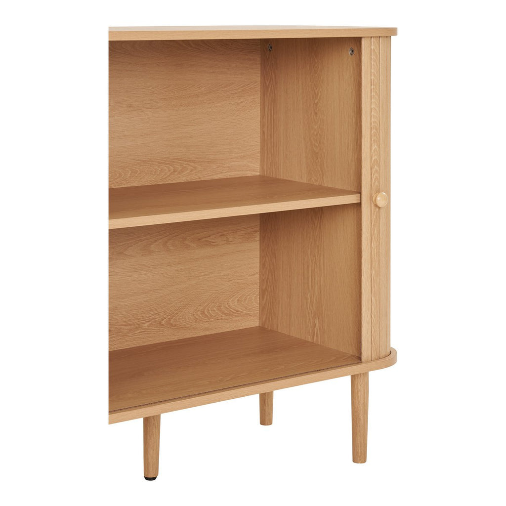 Buffet Nikko - MDF & Pin Naturel, 140x40x79 cm